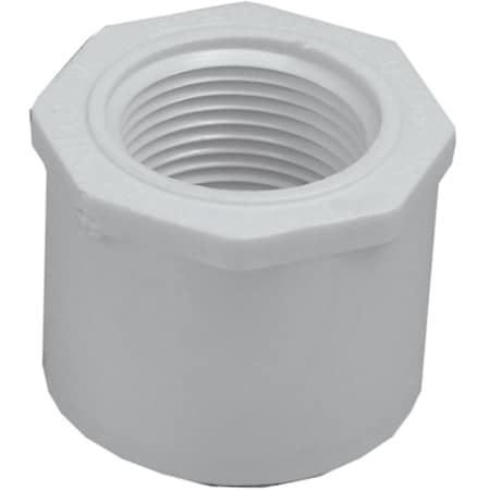 Genova 1-.50 in. X 1 in. PVC Reducing Bushing 34250